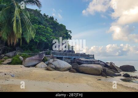 Wunderschöne Insel Perhentian in Malaysia Stockfoto