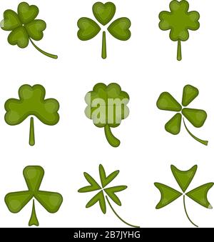 Satz von Klatschsymbolen Stock Vektor