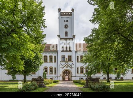 Schloss Aurich, Aurich, Ostfriesland, Niedersachsen, Deutschland Stockfoto