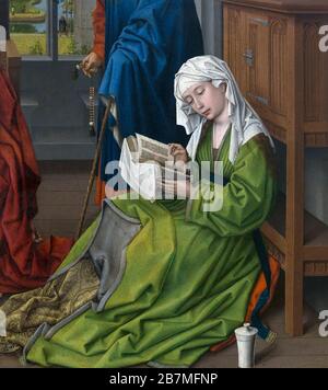 The Magdalen Reading, Rogier van der Weyden, ca. 1438, Stockfoto