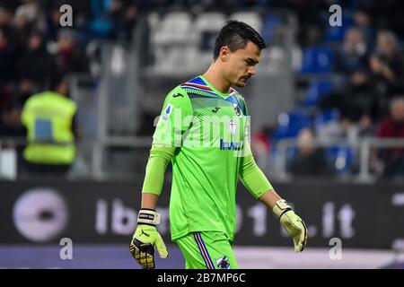 Cagliari, Italien. Januar 2020. cagliari, Italien, 01. Januar 2020, Emil-Audero von Sampdoria während - Credit: LM/Luigi Canu Credit: Luigi Canu/LPS/ZUMA Wire/Alamy Live News Stockfoto