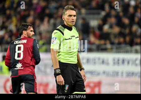 Cagliari, Italien. Januar 2020. cagliari, Italien, 01. Januar 2020, Massimiliano Irrati Arbitro während - Credit: LM/Luigi Canu Credit: Luigi Canu/LPS/ZUMA Wire/Alamy Live News Stockfoto