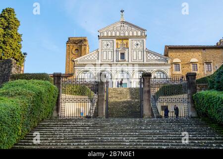 Abbazia di San Miniato al Monte, Florenz, Italien Stockfoto