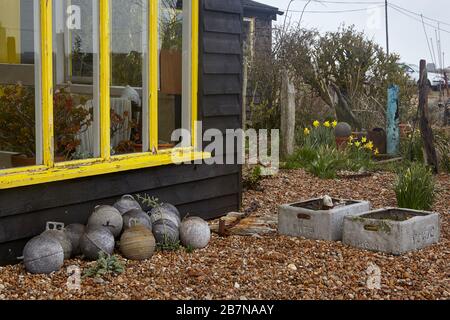 Prospect Cottage Dungeness Derek Jarman Stockfoto