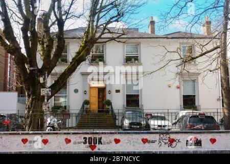 Großbritannien, England, London. Abbey Road Studios, in denen die Beatles und Pink Floyd Aufnahmen Stockfoto