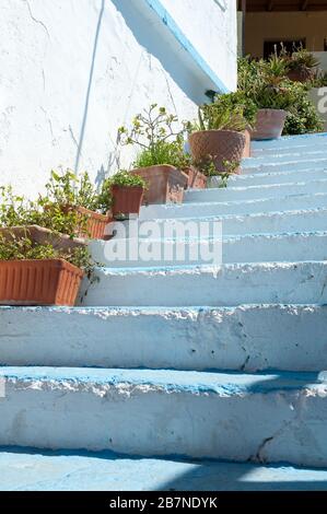 Matala, Pitsidia, Gemeindebezirken von Festos, Regionalbezirk Iraklio, Kreta, Griechenland Stockfoto