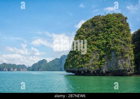 Panak Island im Ao Phang-nga-Nationalpark in Thailand Stockfoto