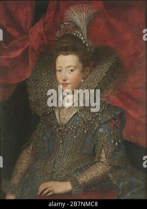 Porträt von Margherita Gonzaga (1591-1632), Herzogin von Lorraine, c 1605. Gefunden in der Sammlung des Museo Nacional de Bellas Artes de Buenos Aires. Stockfoto