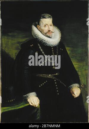 Porträt des Erzherzögen Albert von Österreich (1559-1621), Gouverneur der spanischen Niederlande, 1616. Gefunden in der Sammlung von Rubenshuis. Stockfoto