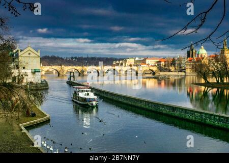 Kreuzfahrten Stockfoto