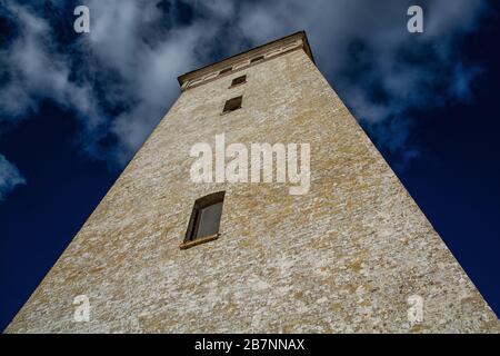 Der Leuchtturm Rubjerg Knade in Dänemark Stockfoto