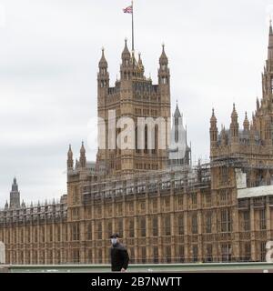 Parlament und Downing Street Stockfoto