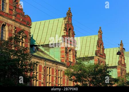 Old Stock Exchange, Castle Island, Kopenhagen, Neuseeland, Dänemark, Europa Stockfoto