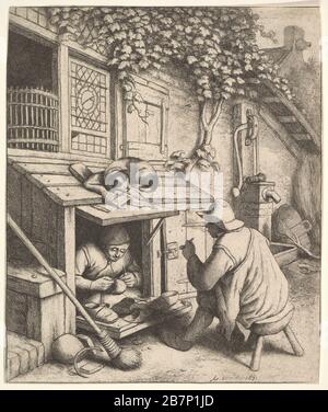 Der Shoemaker, 1610-85. Stockfoto