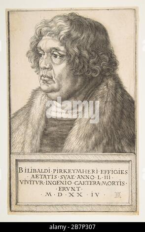 Willibald Pirckheimer, 1524. Stockfoto