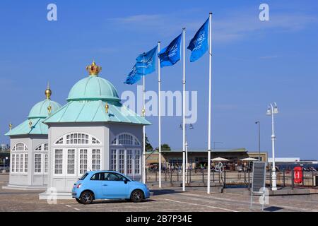 Royal Pavillons, Nodre Toldbod Waterfront, Kopenhagen, Neuseeland, Dänemark, Europa Stockfoto