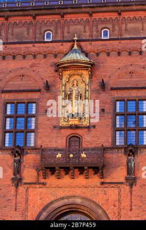 Rathaus, Kopenhagen, Neuseeland, Dänemark, Europa Stockfoto