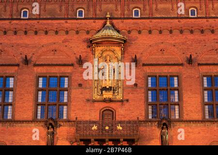 Rathaus, Kopenhagen, Neuseeland, Dänemark, Europa Stockfoto