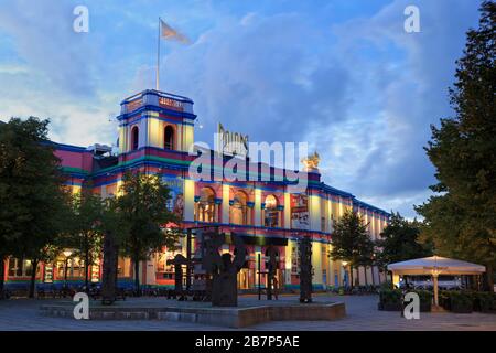 Palads Movie Theatre, Vesterbro District, Kopenhagen, Neuseeland, Dänemark, Europa Stockfoto