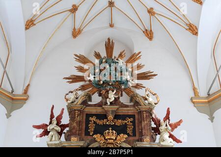 Trinitatis Church, Kopenhagen, Neuseeland, Dänemark, Europa Stockfoto