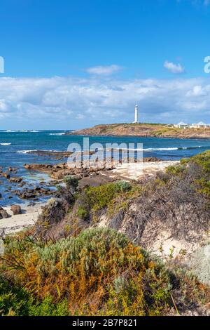 Cape Leeuwin Leuchtturm in der Nähe von Augusta, Western Australia, Australien Stockfoto