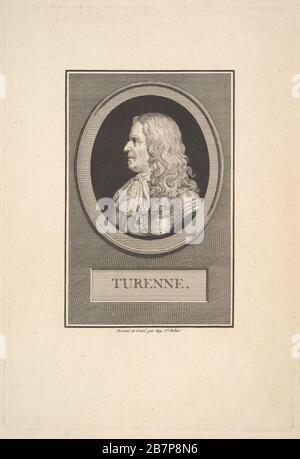 Porträt von Henry de la Tour, Vicomte de Turenne, 1800. Stockfoto