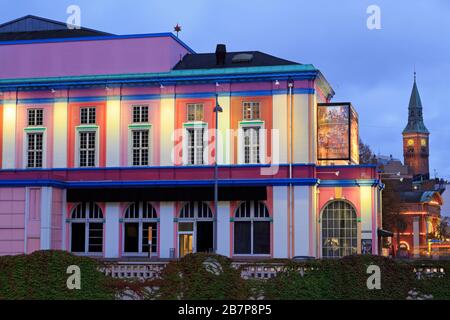 Palads Movie Theatre, Vesterbro District, Kopenhagen, Neuseeland, Dänemark, Europa Stockfoto