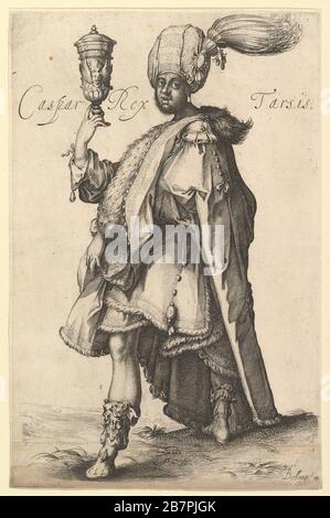 Caspar, nach drei Magi-Serien von Jacques Bellange, Ca. 1615. Stockfoto