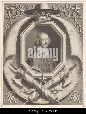 Le Cardinal Jules Mazarin, 1659. Stockfoto