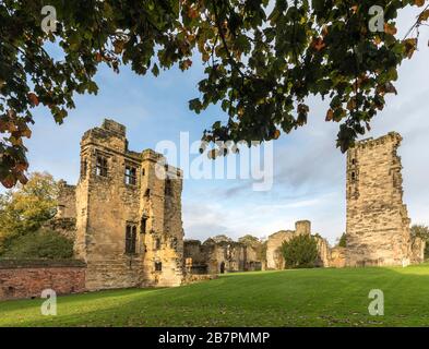 Ashby De La Zouch Castle, Leicestershire, England, UK Stockfoto