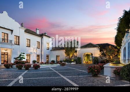 Hotel Finca Cortesin, Andalusien, Spanien Stockfoto