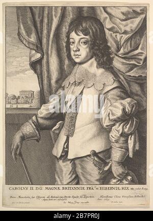 Karl II., 1649. Stockfoto