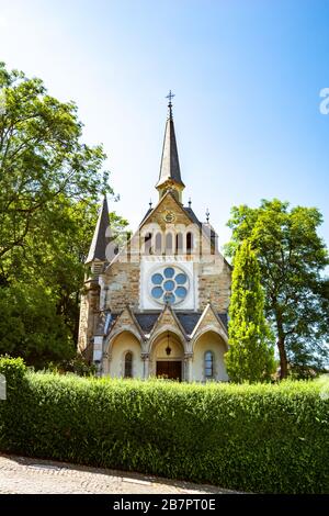 Kirche in Koenigstein im Taunus, Hessen, Deutschland Stockfoto