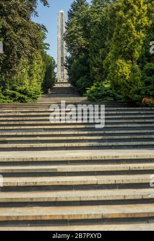 Denkmal für die Helden auf der Zitadelle in Posen, Polen 2019. Stockfoto