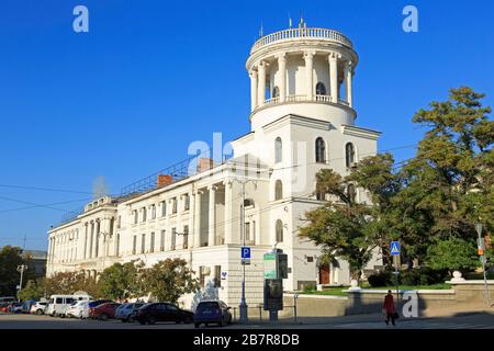 Sewastopol City Council Building, Krim, Ukraine, Osteuropa Stockfoto