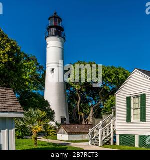 Leuchtturm in Key West, Florida, USA. Stockfoto