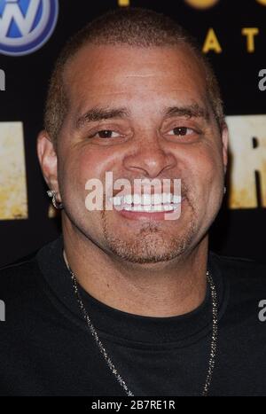 Sinbad bei der Premiere von "Catch A Fire" in Los Angeles in den Kinos von Arclight in Hollywood, Kalifornien. Die Veranstaltung fand am Mittwoch, den 25. Oktober 2006 statt. Foto von: SBM / PictureLux - Aktenzeichen # 33984-8291SBMPLX Stockfoto