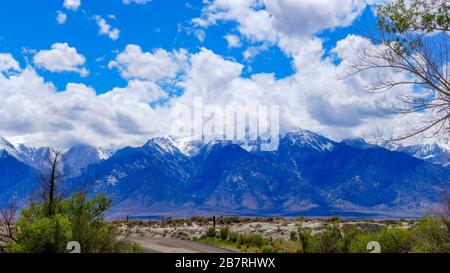 Sierra Nevada Berge in Kalifornien USA Stockfoto