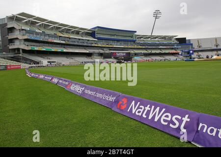 Allgemeiner Blick auf das Edgbaston Stadium vor dem Spiel in der NatWest T20 Blast Stockfoto