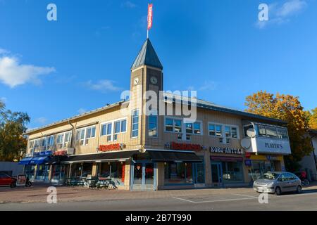 Porträt des berühmten Fast-Food-Restaurants in Finnland Stockfoto