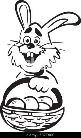 Osterhase Stock Vektor