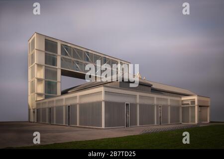 Krea modernes Gebäude, Kunstschule in Vitoria Gasteiz Stockfoto