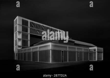 Krea modernes Gebäude, Kunstschule in Vitoria Gasteiz Stockfoto