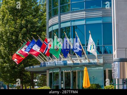 World Trade Center in Seattle. Stockfoto