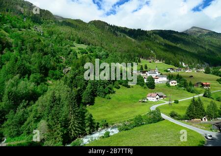 Österreich, Tyrol, Siedlung im Pitztal Stockfoto