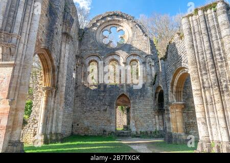 Abtei Orval Stockfoto