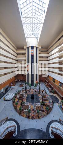 Lobby, Hotel Grand Park Xian, Xian, China Stockfoto