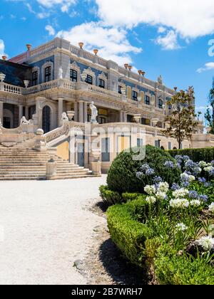 Palacio Nacional de Queluz, Queluz, Nationalpalast und Gärten der Jardins de Queluz, Lissabon, Portugal Stockfoto