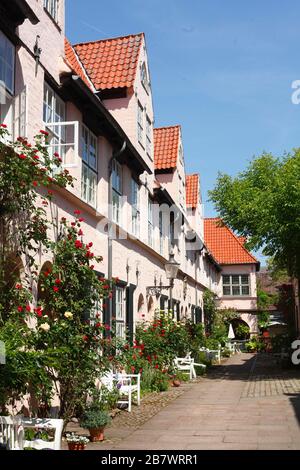 Fuchtingshof, Altstadt, Lübeck, Schleswig-Holstein, Deutschland Stockfoto