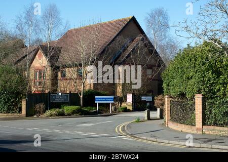 St. Michael's Hospital, Warwick, Warwickshire, England, Großbritannien Stockfoto